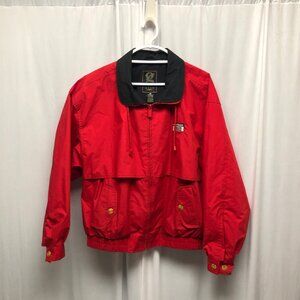 Freightliner Select Trucks Red Gear Sports Jacket Mens Size Large Windbreaker